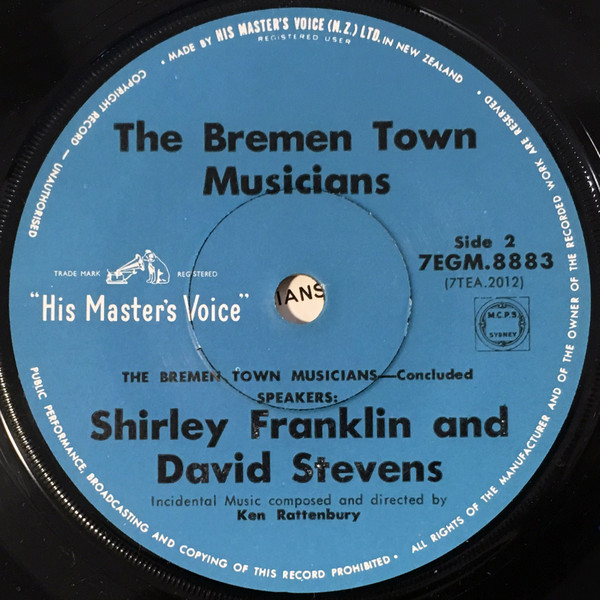 télécharger l'album Ken Rattenbury, David Stevens , Shirley Franklin - The Bremen Town Musicians