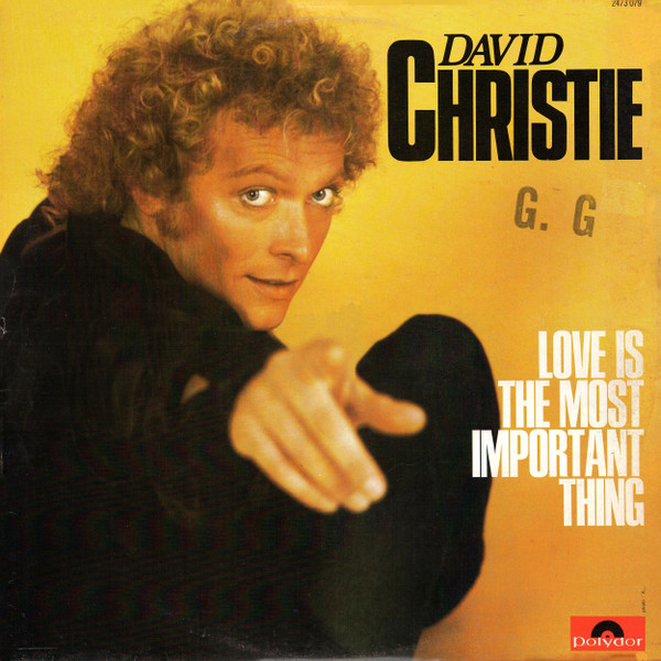 David Christie - Love Is The Most Important Thing | Releases | Discogs