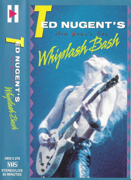 Ted Nugent – New Year's Eve Whiplash Bash (1991, VHS) - Discogs