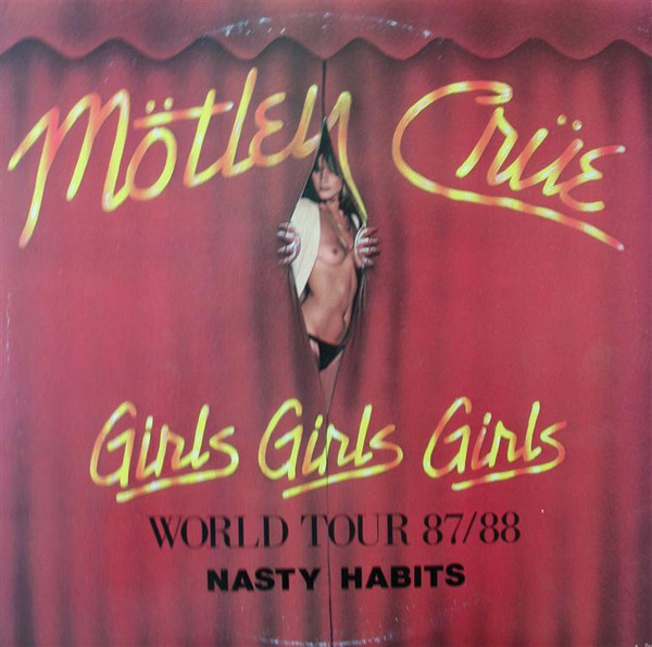 Mötley Crüe Nasty Habits 1987 Vinyl Discogs 