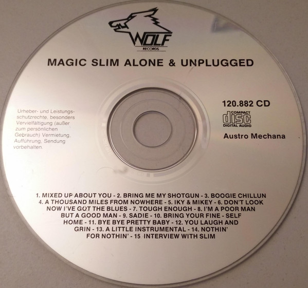descargar álbum Magic Slim - Alone Unplugged
