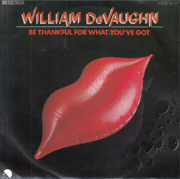 William DeVaughn – Be Thankful For What You've Got (1980, Vinyl 