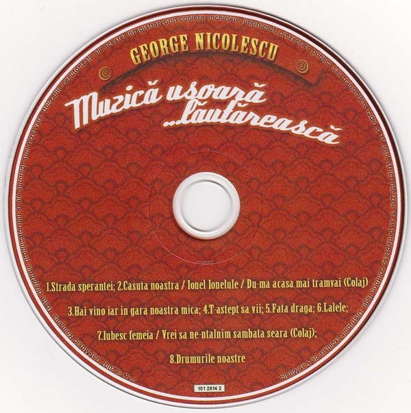 Album herunterladen George Nicolescu - Muzica Ușoară Lăutărească