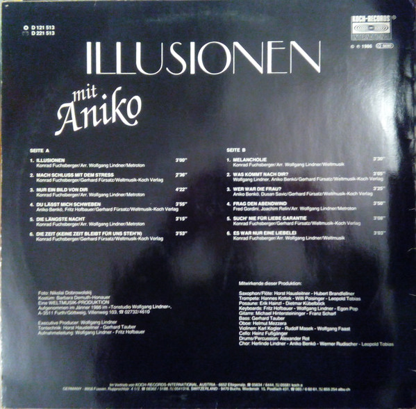 lataa albumi Aniko Benkö - Illusionen mit Aniko