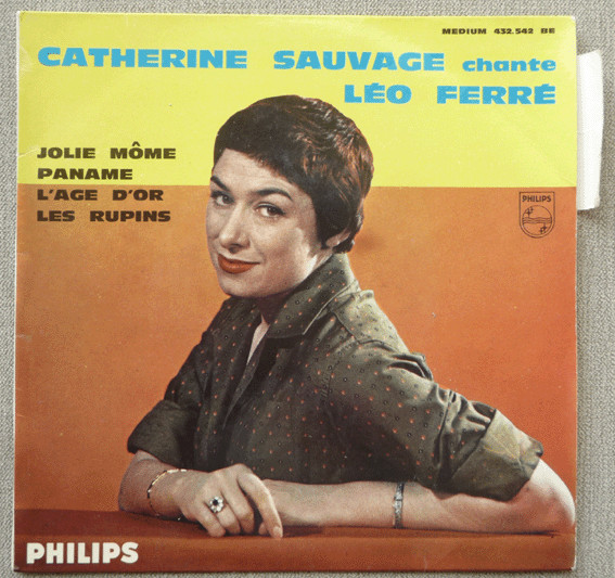 lataa albumi Catherine Sauvage - Catherine Sauvage Chante Léo Ferré