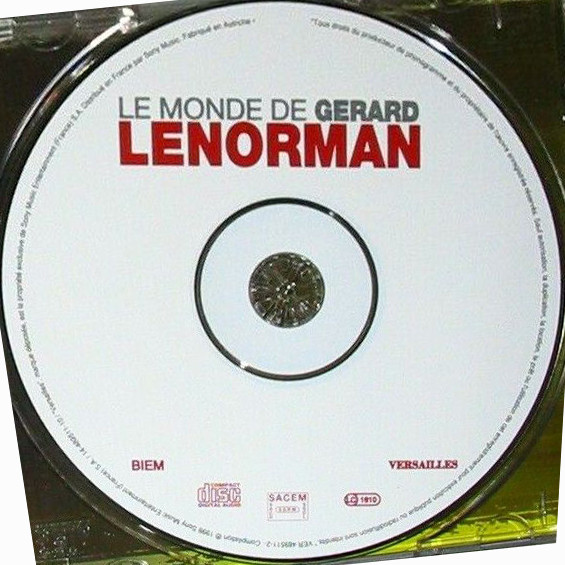 baixar álbum Gérard Lenorman - Le Monde De Gerard Lenorman