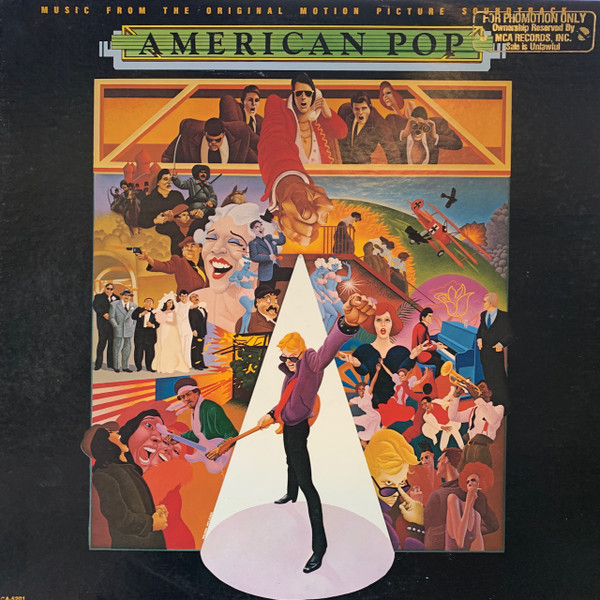 Music From The Original Motion Picture American Pop (1981, Pressing, Vinyl)