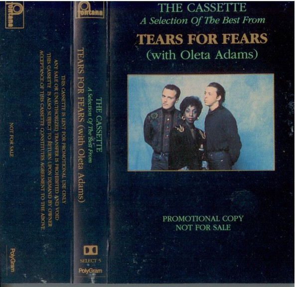 ladda ner album Tears For Fears - The Cassette A Selection Of The Best From Tears For Fears With Oleta Adams