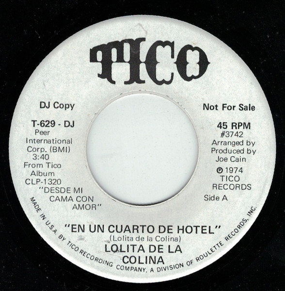 Lolita De La Colina - En Un Curato De Hotel / Cruce La Frontera