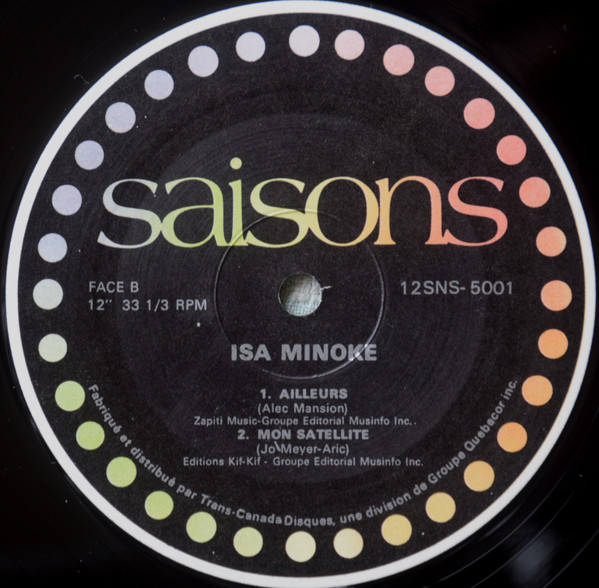 descargar álbum Isa Minoke - Temps DInnocence