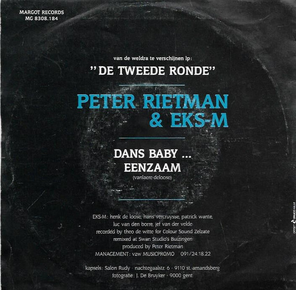 Album herunterladen Peter Rietman, EksM - Dans Baby Eenzaam