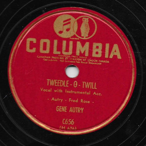 last ned album Gene Autry - Take Me Back Into Your Heart Tweedle O Twill