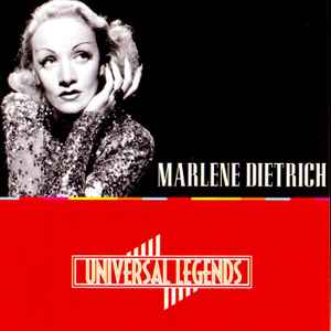 Marlene Dietrich - Universal Legends album cover