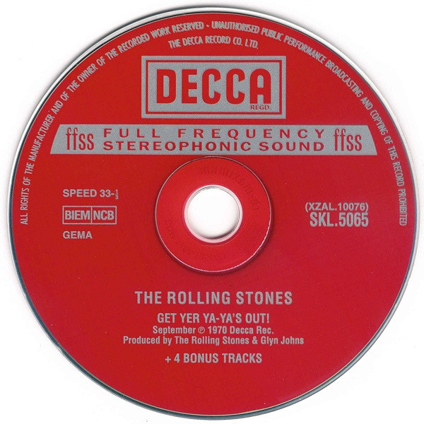 télécharger l'album The Rolling Stones - Get Yer Ya Yas Out 4 Bonus