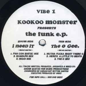 Kookoo Monster - The Funk E.P. album cover