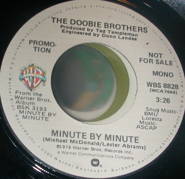 The Doobie Brothers – Minute By Minute (1978, Vinyl) - Discogs