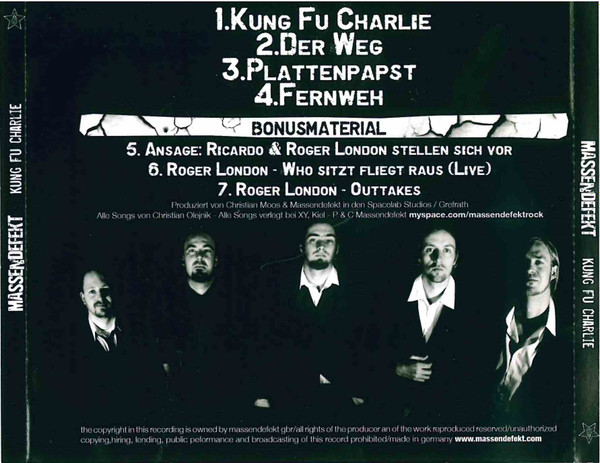 baixar álbum Massendefekt - Kung Fu Charlie