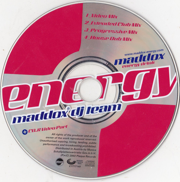 last ned album Maddox Dj Team - Energy