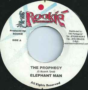 Elephant Man - The Prophecy album cover