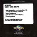 Cover of Are You Ready For Love, 2003, CDr