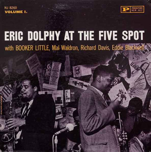 Eric Dolphy – At The Five Spot, Volume 1. (1961, Vinyl) - Discogs