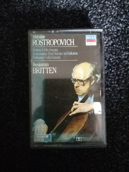 Rostropovich, / - Schumann Discogs Arpeggione Sonata Schubert / - CD) Debussy Stücke Britten - Cello Fünf Im Sonata - – Volkston (1999,