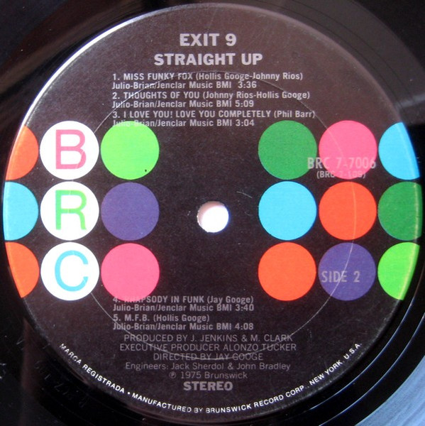 Exit 9 - Straight Up | Releases | Discogs