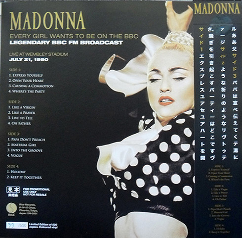 ladda ner album Madonna - Every Girl Wants To Be On The BBC