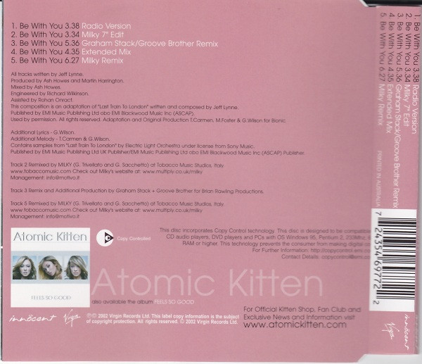 ladda ner album Atomic Kitten - Be With You