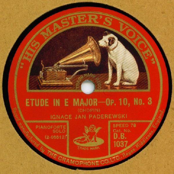 télécharger l'album Ignace Jan Paderewski - Etude In E Major Op 10 No 3