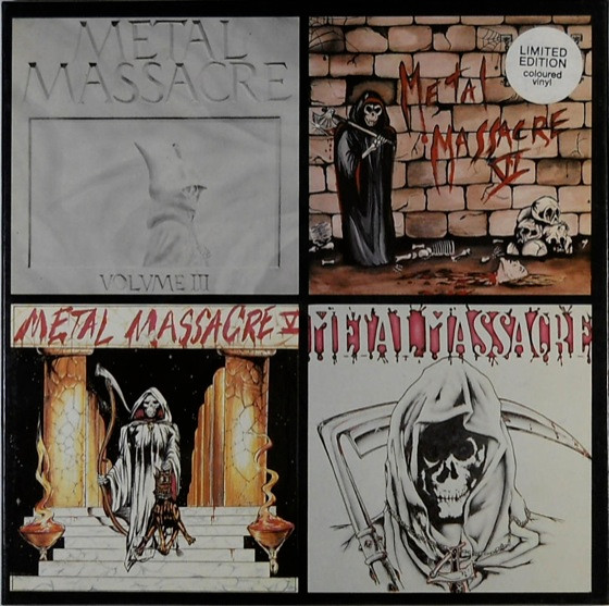 Metal Massacre III - VI (1986, Box Set) - Discogs