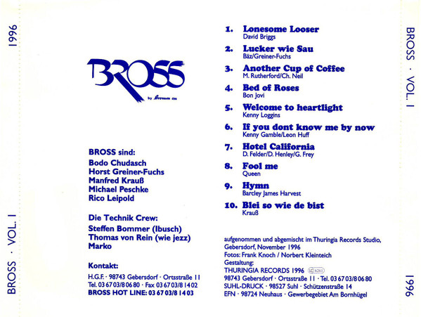 lataa albumi Bross - Vol 1
