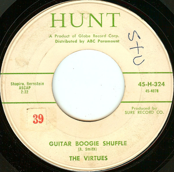 The Virtues – Guitar Boogie Shuffle (1959, Vinyl) - Discogs