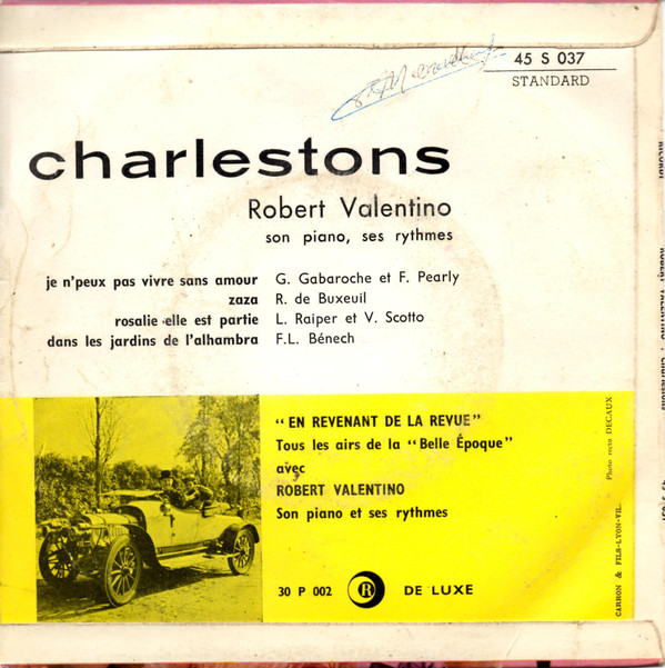descargar álbum Robert Valentino - Charlestons
