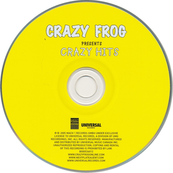 Crazy Frog - Presents Crazy Hits | Universal Records (B000536012) - 3