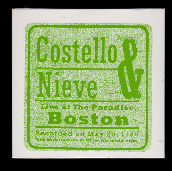 (CD) Costello & Nieve●コステロ & ナイーヴ / Live At The Fillmore, San Francisco
