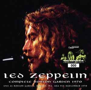 Led Zeppelin - Complete Boston Garden 1970 album cover