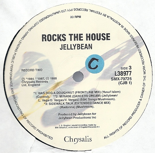 ladda ner album Jellybean - Rocks The House