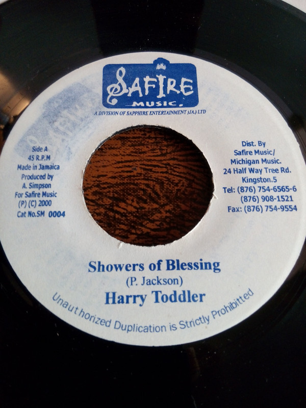 Album herunterladen Harry Toddler Joseph I - Showers Of Blessing The Taming Game