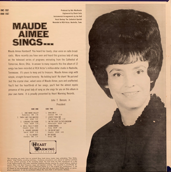 descargar álbum Maude Aimee Humbard - Maude Aimee Sings