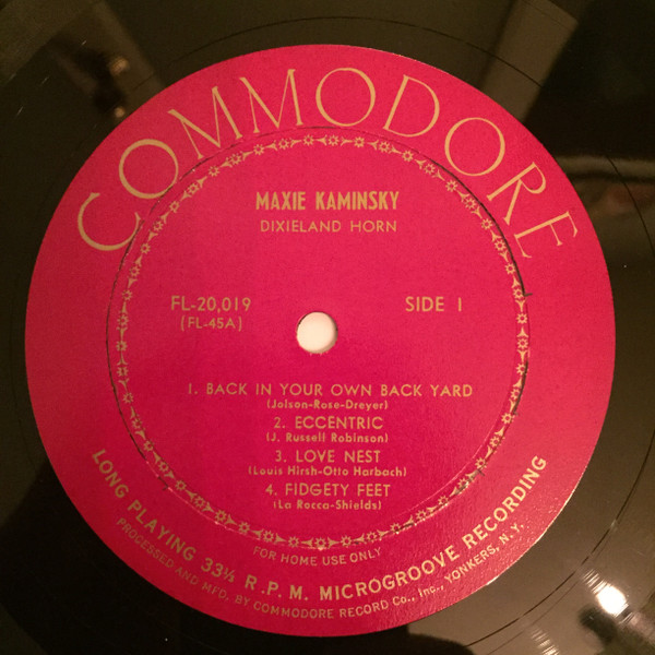 lataa albumi Maxie Kaminsky - Dixieland Horn