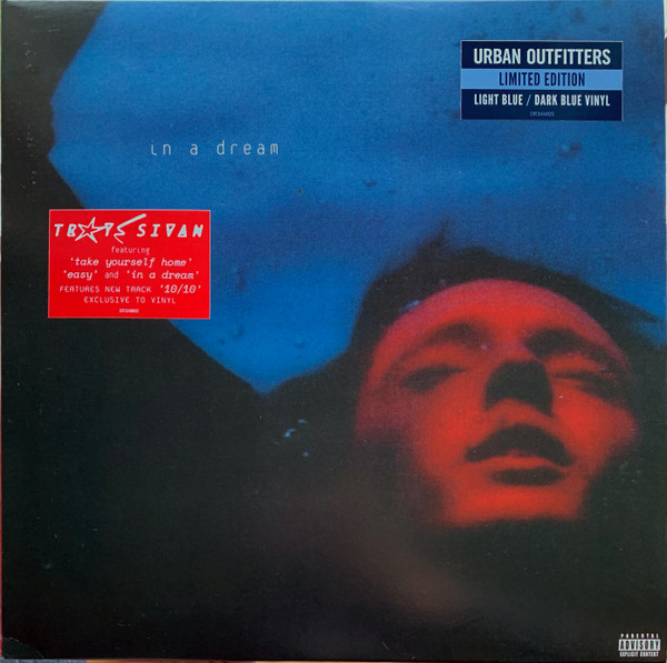 Troye Sivan – In A Dream (2020, Light Blue Half / Dark Blue Half 