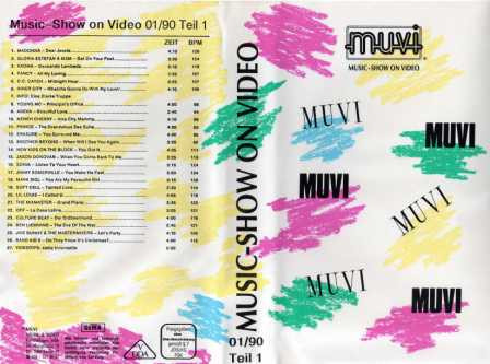 descargar álbum Various - Muvi Music Show On Video 0190 Teil 1