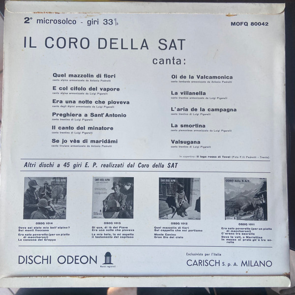 lataa albumi Coro SAT - 10 Canti Di Montagna Vol II