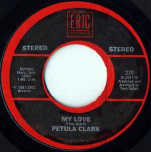 Petula Clark - My Love / A Sign Of The Times album cover