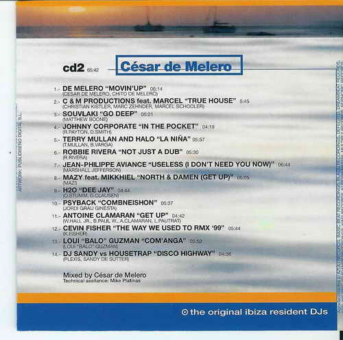 baixar álbum DJ Pippi + César de Melero - The Original Ibiza Resident DJs