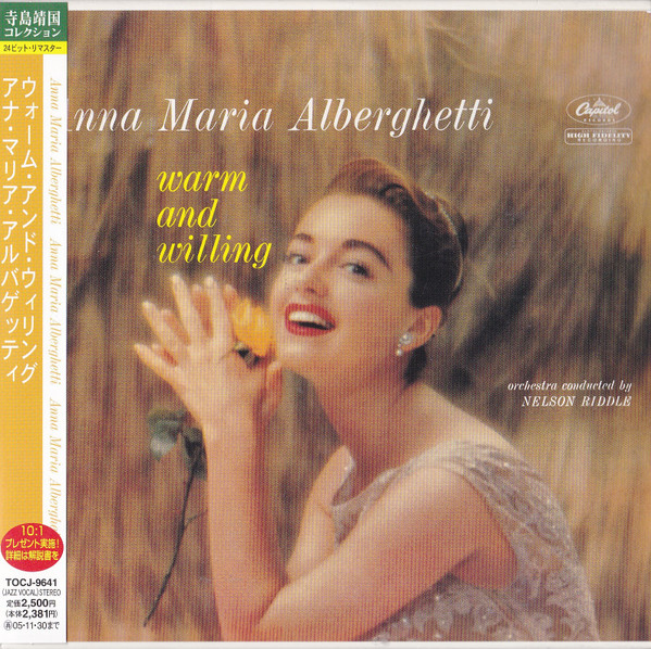 Anna Maria Alberghetti – Warm And Willing (2010, CD) - Discogs