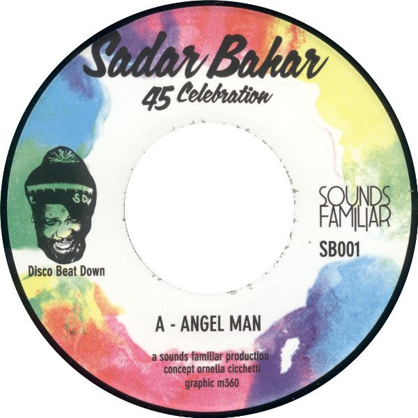 7” SADAR BAHAR ANGEL MAN / SOUL 〜