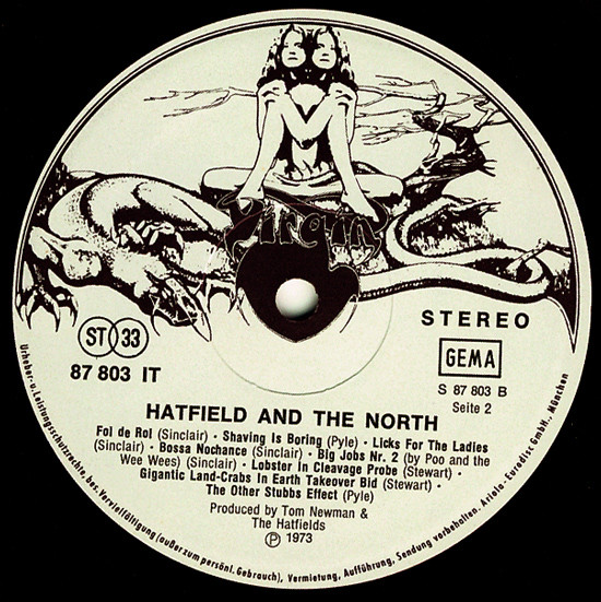 Hatfield And The North – Hatfield And The North (1975, Vinyl