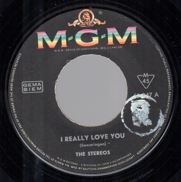 The Stereos – I Really Love You (1961, Vinyl) - Discogs